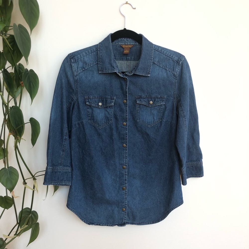 Copper Key Denim Shirt SZ. XL